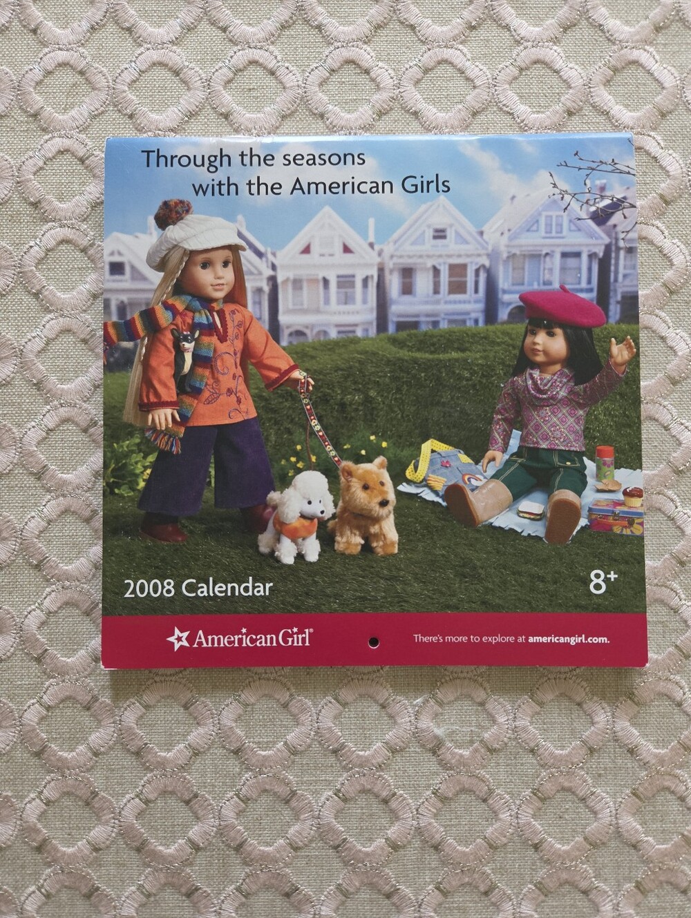 NEW American Girl 2008 Calendar, Rare, Retired